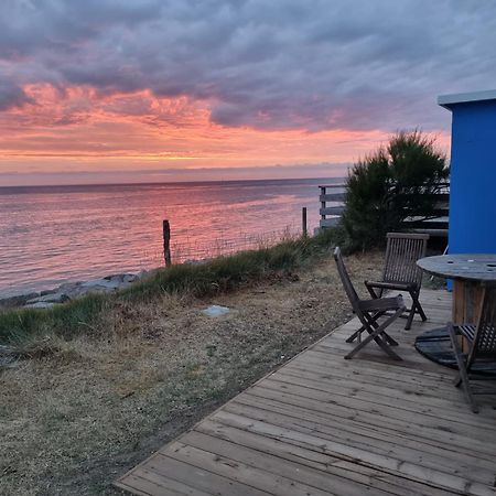 Petite Maison Avec Jardin Face Mer Agon-Coutainville Eksteriør billede